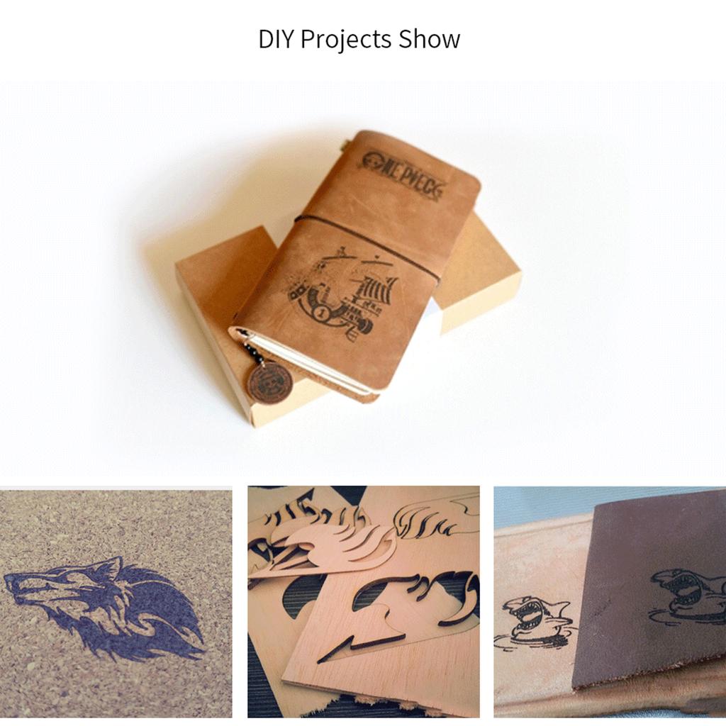 20W Laser Engraving Machine High Speed Mini Desktop Laser Engraver Printer Portable Household Art