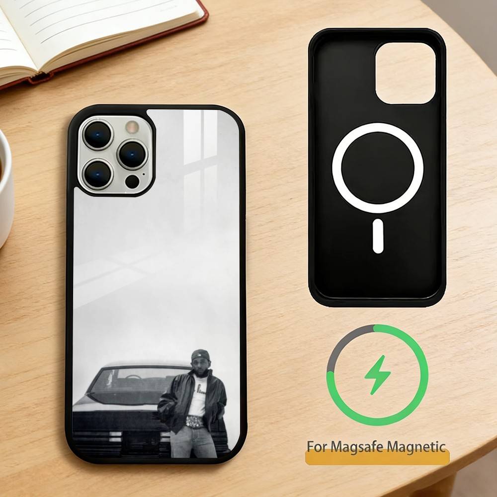 Чехол для телефона K-Kendrick Lamar Rapper для iPhone 17,16,15,14,13,Pro,Max,Plus, Магнитный для Magsafe Беспроводной зарядки