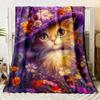 Anime Cute Thin Blanket Bedroom Blanket, Iving Room,sofa Blanket,student Office Nap,camping Trip,children's Gift