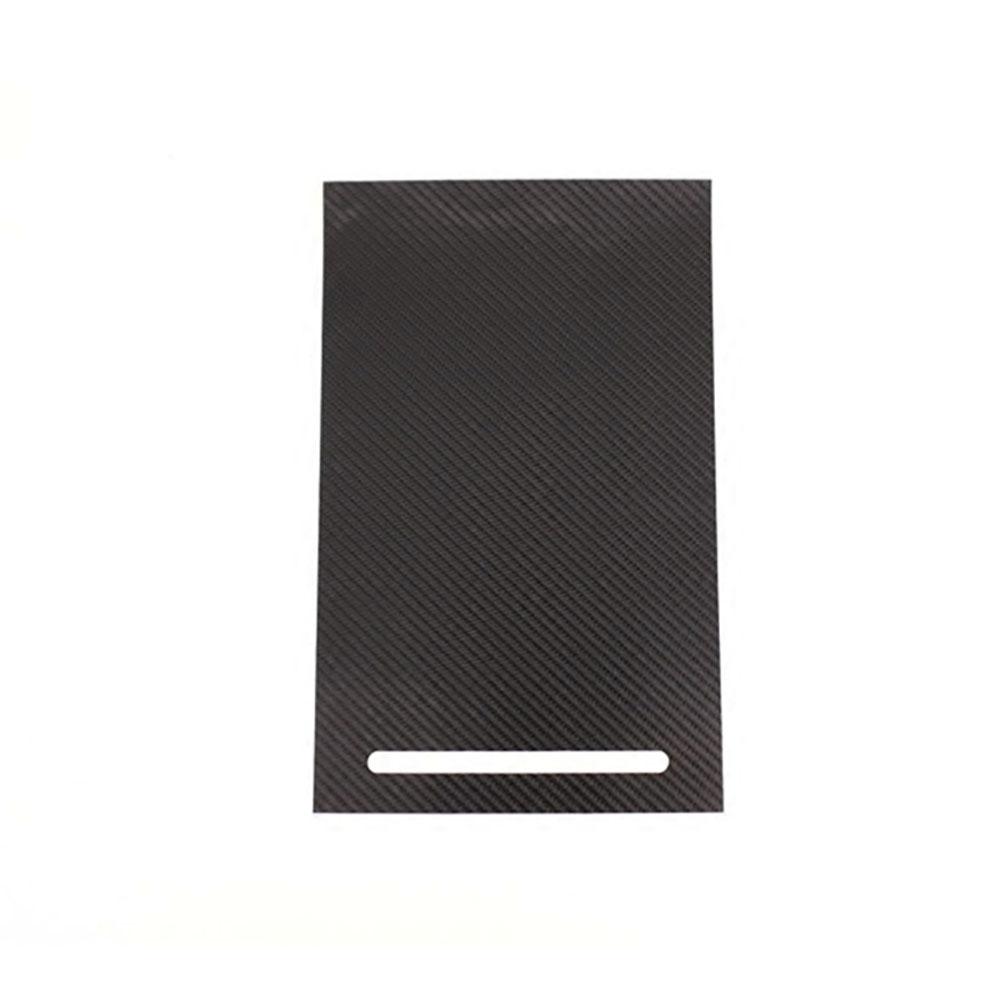 Наклейка на подлокотник в стиле центральной консоли из углеродного волокна для Tesla Model SX