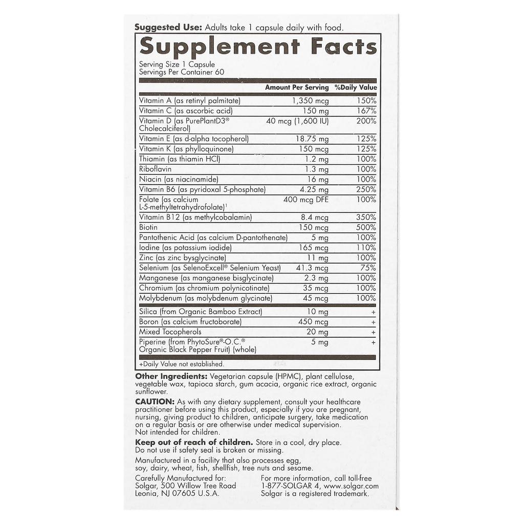 One Daily Women's Multi 50+, 60 Capsules