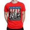 Classic Novelty 100 Cotton Tshirt Ramones R Tops Tees For Unisex