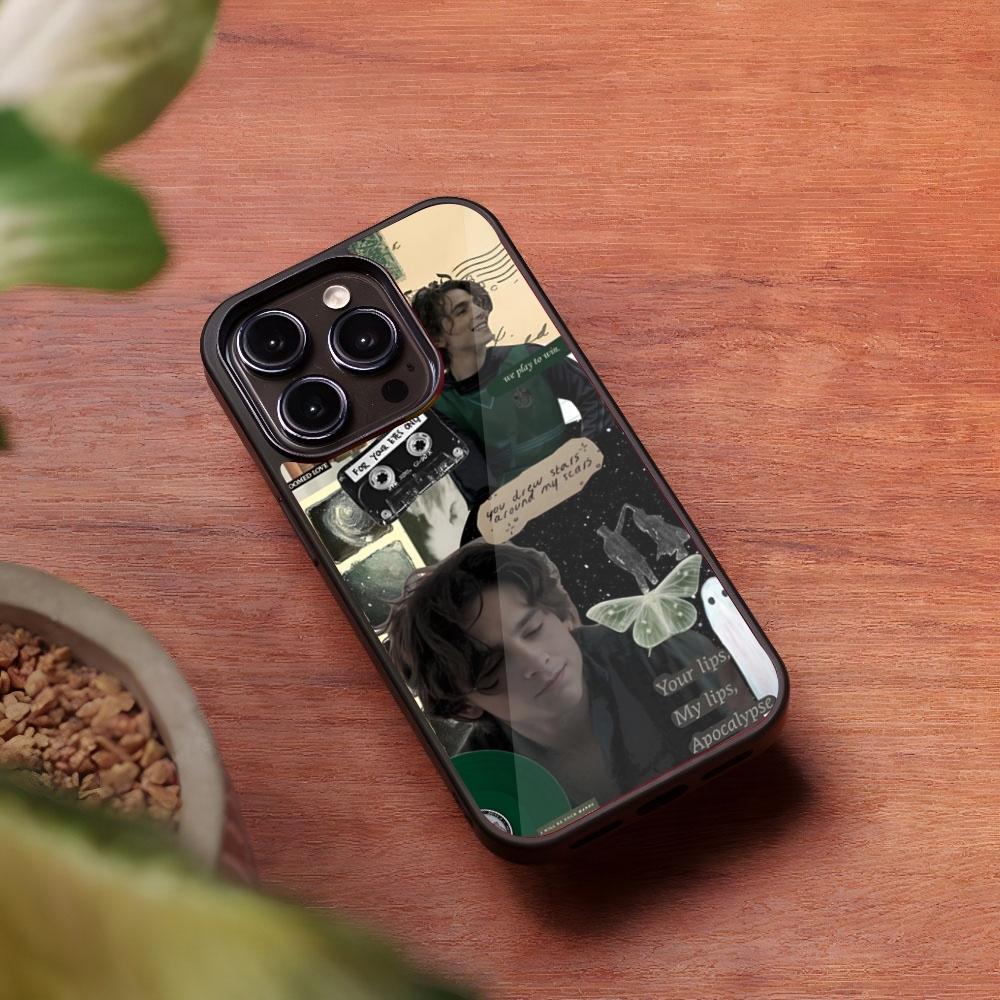 Timothee Chalamet Actor Phone Case for Iphone 16 15 14 13 Pro Max 12 11 Mini 7 8 Plus Se Xr X Xs Fundas Shell PC+TPU Cover