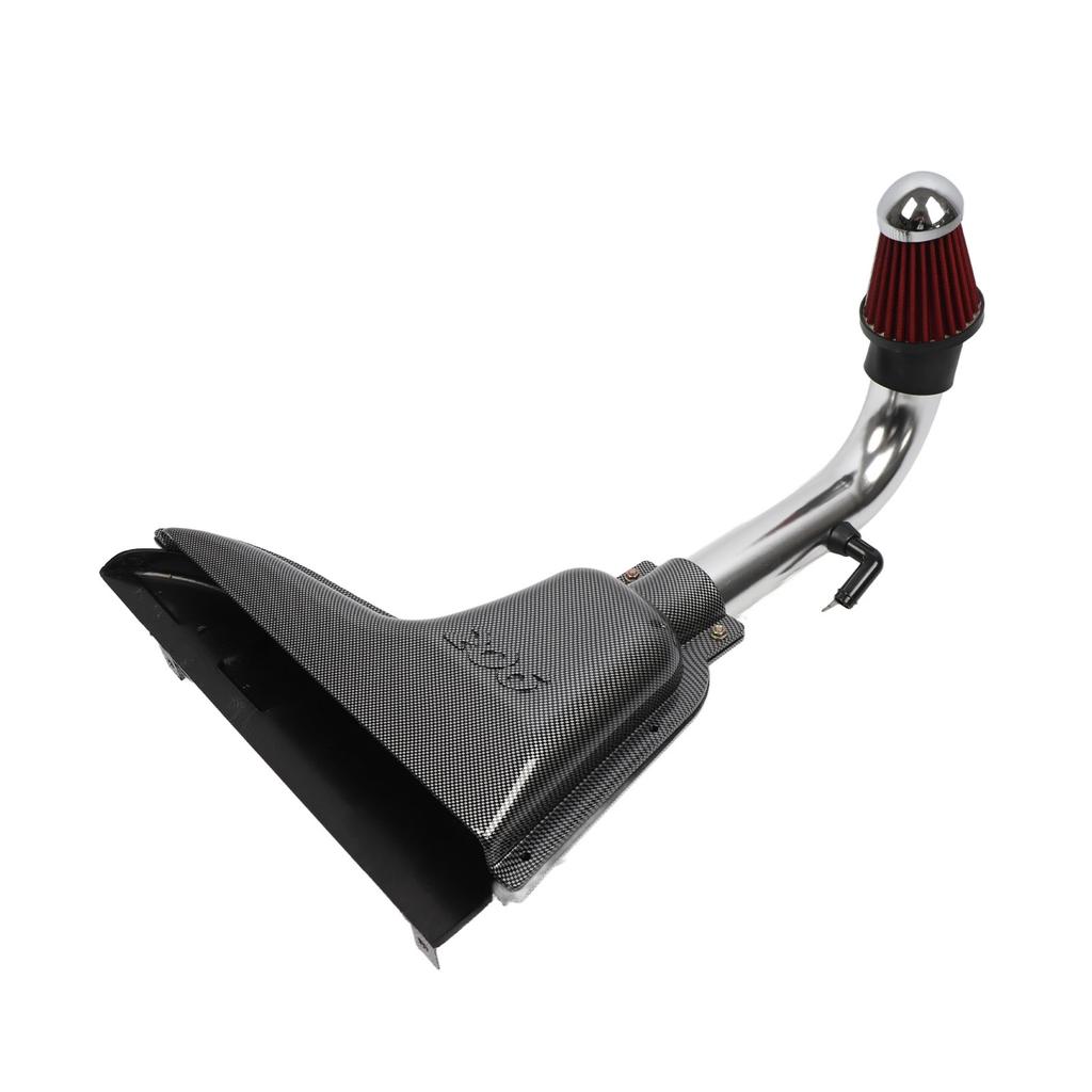 Комплект фильтра коробки забора воздуха в стиле карбонового волокна Замена для 206 1.6L 2005‑2008