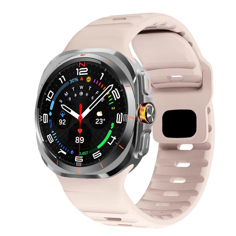 Для Samsung Galaxy Watch 7 Ultra Strap 47 мм Аксессуары correa Sport Силиконовый браслет для Samsung Galaxy Watch ultra band 47 мм