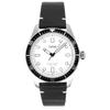 Social Club Singapore Leather Strap White Dial Automatic 01-733-7707-4051-OSC-SGP-Set 100M Men's Watch
