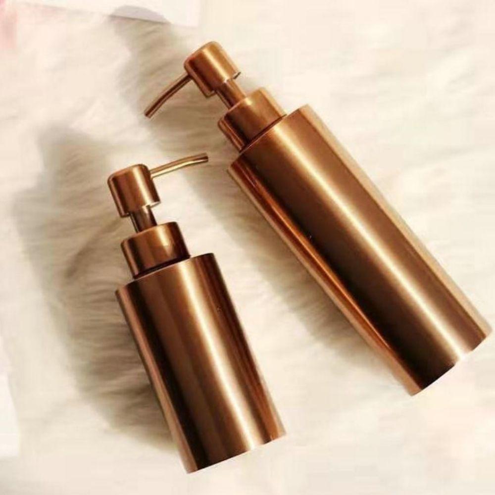 Stainless Steel Gel Bottle 250ml/350ml/550ml Lotion Pump Hand Lotion Bottle Soap Dispenser Bedroom