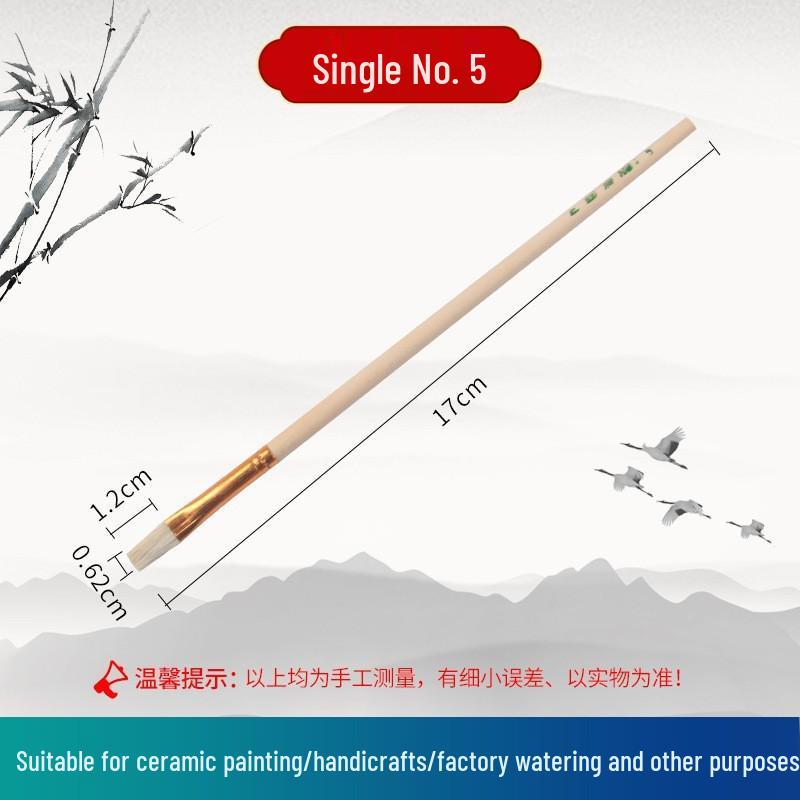 Набор кистей для керамики и акварели Gold Tip - Серия Boutique S