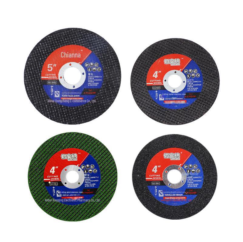 Диск для резки смолы Xiongfeng Chianna 107x1,2x16, шлифовальный круг с двойной сеткой для металла и нержавеющей стали.