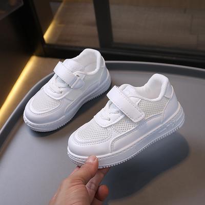 Летние Одинарные Сетчатые Мальчики и Девочки Колледж Стиль Модные Мягкая Подошва Износостойкие Спортивная Обувь