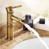 Смесители для раковины, латунный смеситель для горячей и холодной воды, кран для умывальника, антикварный латунный кран для ванной комнаты