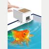 1PC WIFI/Button Version automatic fish feeder, fish tank accessories intelligent turtle feeder for feeding fish (No 5V 1A Plug)