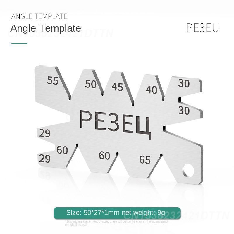 Измерительные токарные инструменты Материал углеродистой стали Штамповка Процесс хромирования Нержавеющая сталь Модель угловой дуги Инструмент Линейка