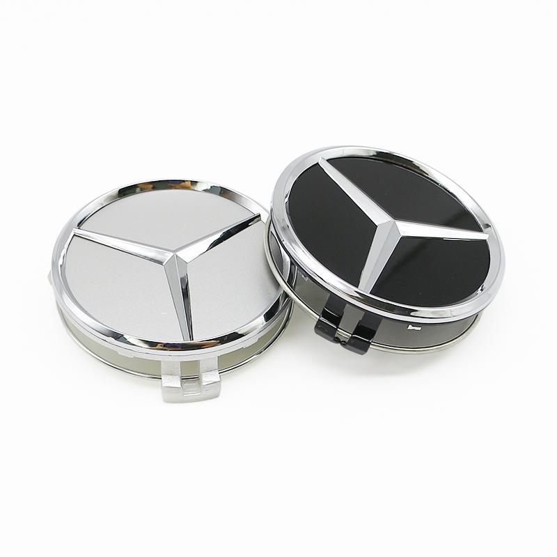 CRX1 Car Wheel Center Hub Caps 56mm 60mm 75mm ABS For Mercedes Benz W205 W166 W167 B C E S Class C200L GLC GLK CLA Replacement Parts