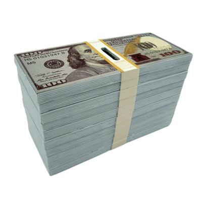 100 000 долларов США пачки банкнот копилка копилка
