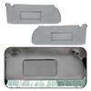 1 пара Накладка на козырек от солнца Подходит для Chevrolet Tahoe Suburban 1500 GMC Yukon 1995 1996 1997 1998 1999 Серый Микрофибра Кожа