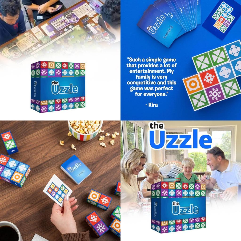 Exciting Uzzle Spatial Logic Thinking Board Game For Family Interactive Playtime