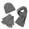 Комплект унисекс из 3 предметов: шапка, шарф и перчатки Aisiyalan