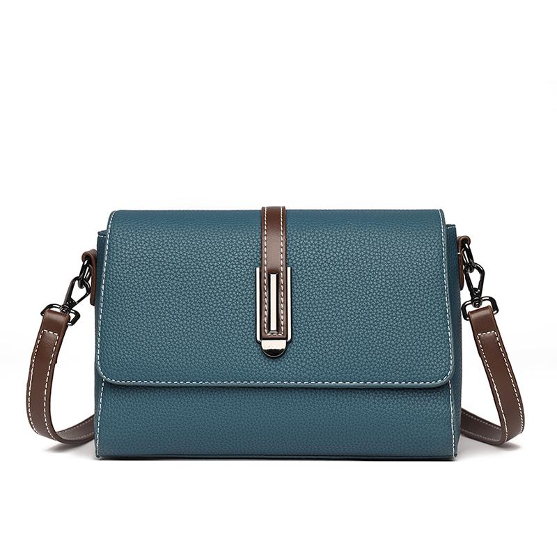 Маленькая сумка через плечо, основная женская сумка-тоут из 100% натуральной кожи, однотонная женская сумка-клатч на 2023 год, сумка через плечо