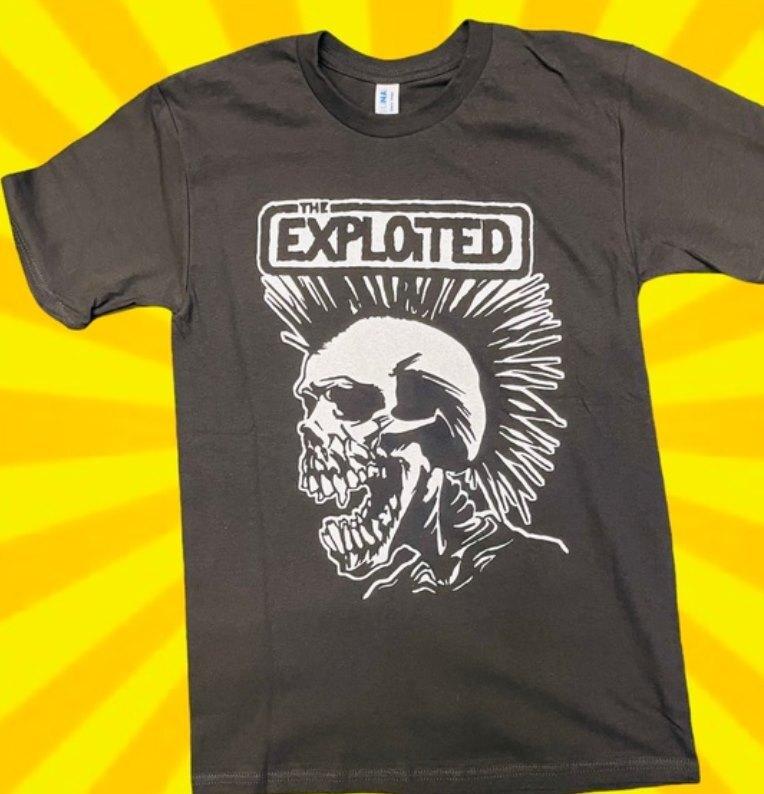 The exploited 1980s punk Tshirt