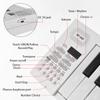 61-Key Foldable Electronic Piano Multifunctional Electronic Piano Keyboard with LED Display