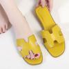 Large Size Flat Casual Slippers Women's Summer New Beach Slippers