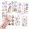 10 Sheet Cartoon Temporary Tattoos Stickers Waterproof Party Tattoo Children"s Set