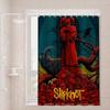 S-Slipknot Рок Логотип Водонепроницаемая Тканевая Шторка для Душа Украшение для Ванной Комнаты Шторка Домашняя Гавайский Стиль Шторка для Душа
