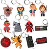 Unique Stranger Things Deadpool Pvc Keychain For Fans Of The Series Durable And Stylish!