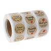 500Pcs Thank You Stickers Seal Labels Round Paper Label Sticker For Decoration