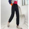 Осень-зима утолщающие теплые уличные брюки женские спортивные штаны мешковатые модные повседневные однотонные брюки в стиле Харадзюку