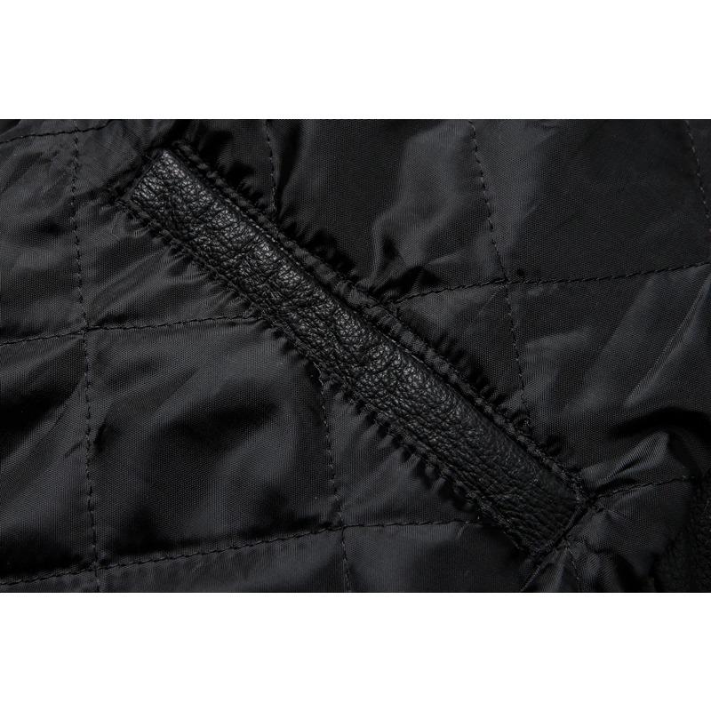 Chinese Size Men Leather Jacket Genuine Cow Leather Natural Fur Collar Flight Jackets Mens Cowhide Coats Winter Air Force Clothes