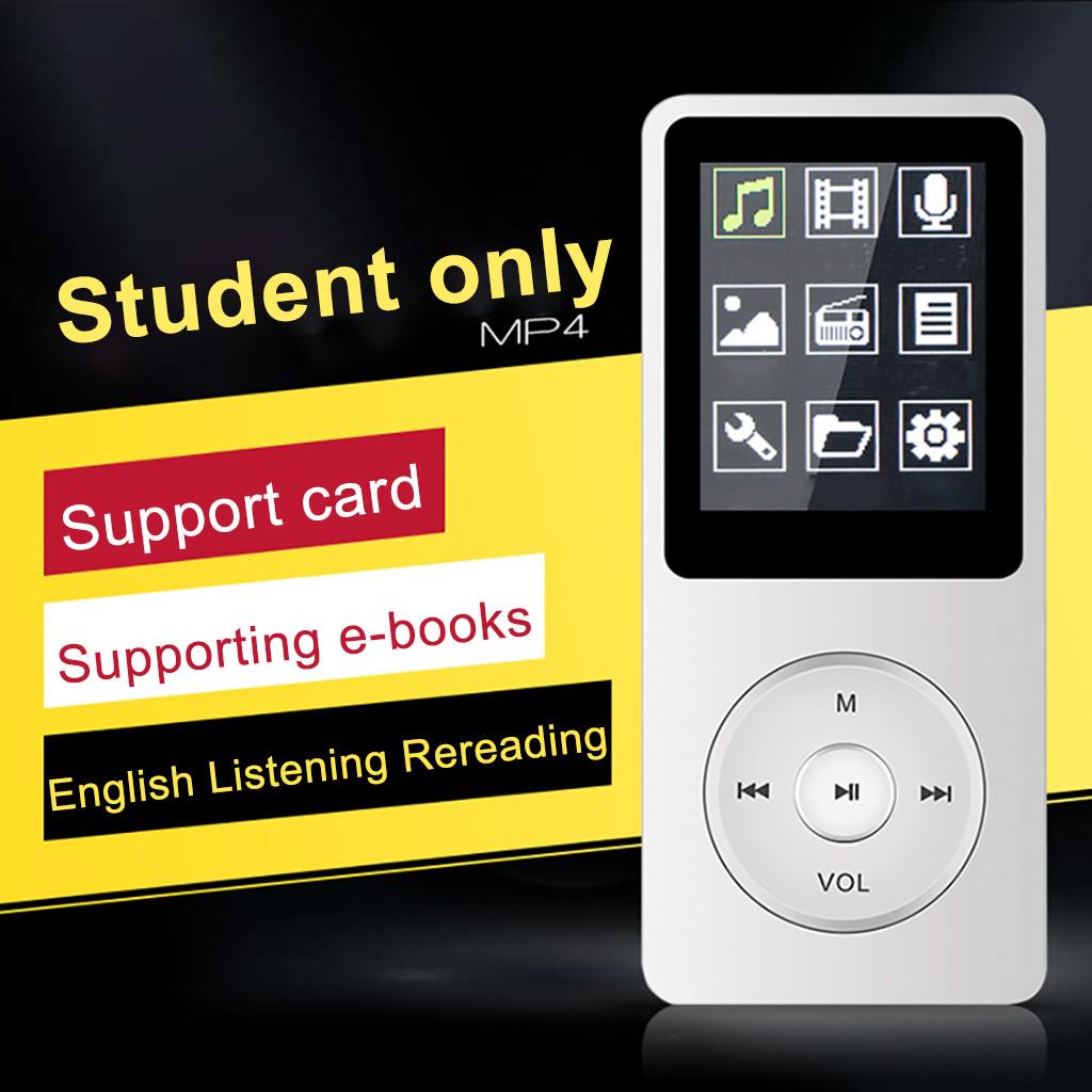 Мини-воспроизведение MP3 MP4 без потерь звука музыкальный плеер FM-рекордер 80 часов