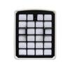 Моющийся HEPA-фильтр класса H13 для пылесосов Midea VCS42S200, BBK BV1801, VCS41S16. Аксессуары для фильтрации перед двигателем.
