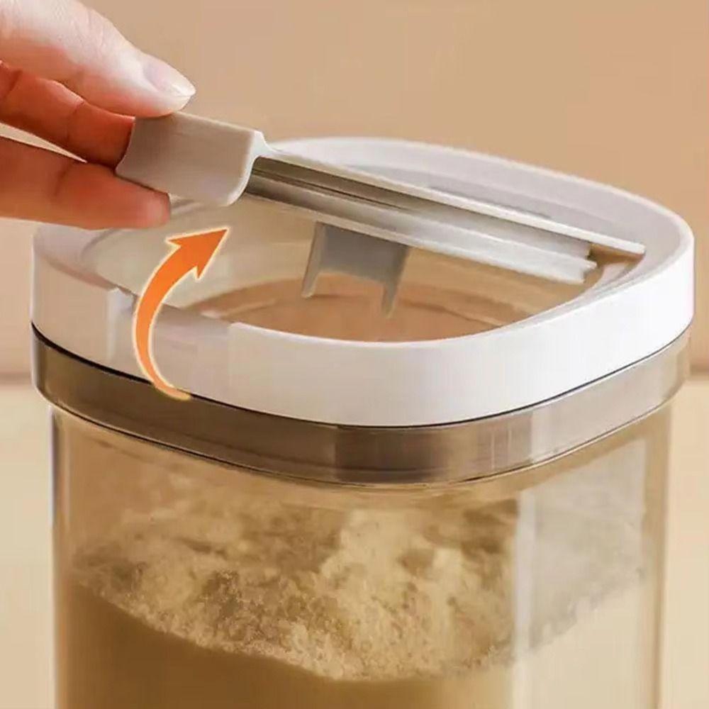 Reusable Milk Powder Jar UV-Resistant Airtight Container Multi-purpose Coffee Bean Can Grain