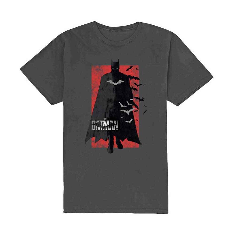 The Batman Distressed Logo T Shirt