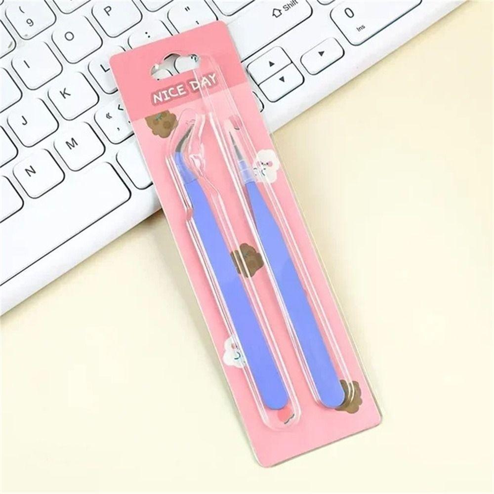 Macaroon Color Tweezers DIY Decroative Sticker Tweezers Back To School   Journal Diary