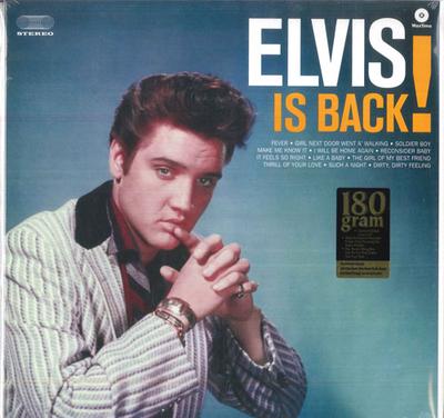 LP Пластинка ЭЛВИС ПРЕСЛИ - Elvis Is Back 771822 WaxTime 2013 UK Рок