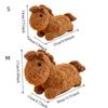 Soft Horse Plush Toys PP Cotton Filling Stuffed Animal Decoration Soothing Doll  Birthday Gift