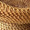Handmade Rattan Fruit Basket Pantry Organizer Home Living Room Basket Rattan Bread Bowl for Countertop Party Dining Room Makeup