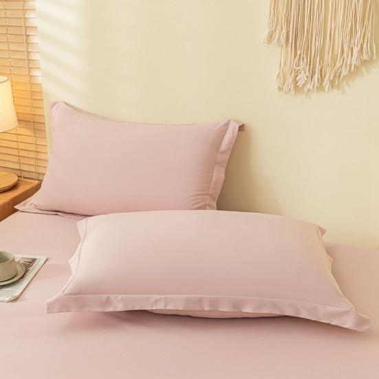 2 шт. Наволочка однотонная наволочка конвертного типа чехол для подушки для дома спален офисов гостиниц общежитий