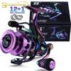 SOUGAYILANG Fishing Reels 12+1 BB  Spinning Left/right Handle 6.0:1 High Speed Fishing Reels for Saltwater or Freshwater Fishing