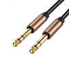 6.5mm Jack Audio Cable Nylon Braided for Guitar Mixer Amplifier 6.35 Jack Male To Male Aux Cable