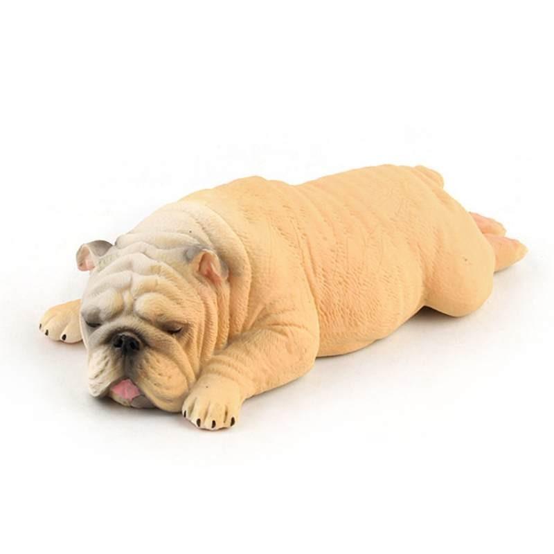 Коллекционная фигурка французского бульдога с реалистичным дизайном для домашнего декора и в качестве подарка