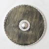 1Pc Medieval Retro Vintage Roman Hero Warrior Ancient Prop Viking Shield for Halloween Stage Performance Cosplay Role Play and Photography
