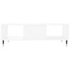 Coffee Table, White, 104x60x35 Cm, Wood-based Material
