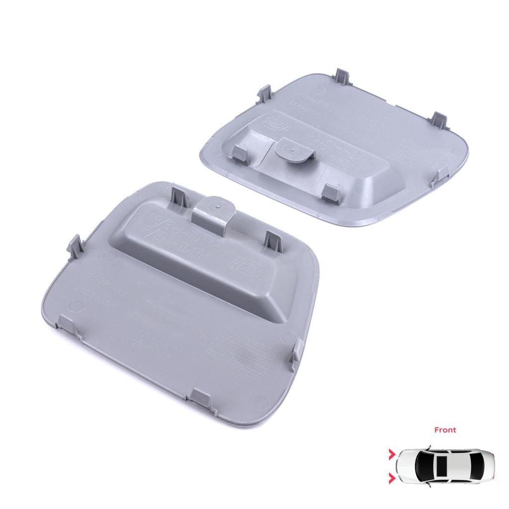 ESP1196 Front Bumper Tow Bar Hook Eye Cover Set Gray for Renault Dacia Duster MK2 HM 2017-2023 511802392R