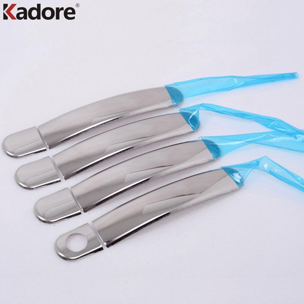 Для VW для Volkswagen Golf 4 Jetta4 Mk4 Passat B5 Bora polo для Skoda Octavia крышка ручки боковой двери автомобиля из нержавеющей стали