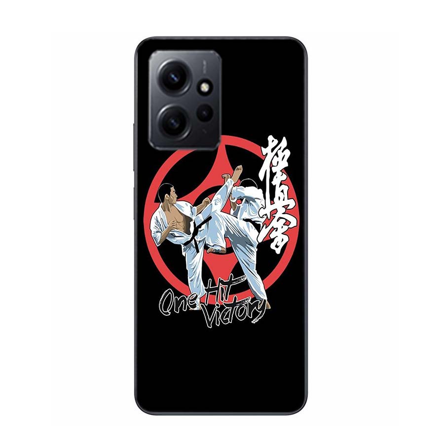 Чехол для телефона Oyama Kyokushin Karate для Redmi Note 14 15 Pro 5G 13 12 Pro Plus 11 11T 11E 11S 10 Pro 10S 9 9S Прозрачный ТПУ