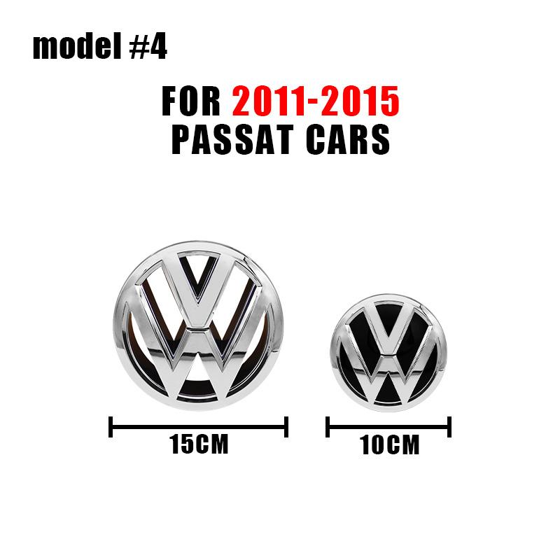 Для VOLKSWAGEN VW 2026 Новый логотип VW Стиль автомобиля Значок Капот Передняя решетка Задний багажник Эмблема Для Volkswagen PASSAT B6 B7 2011-2015 Pa